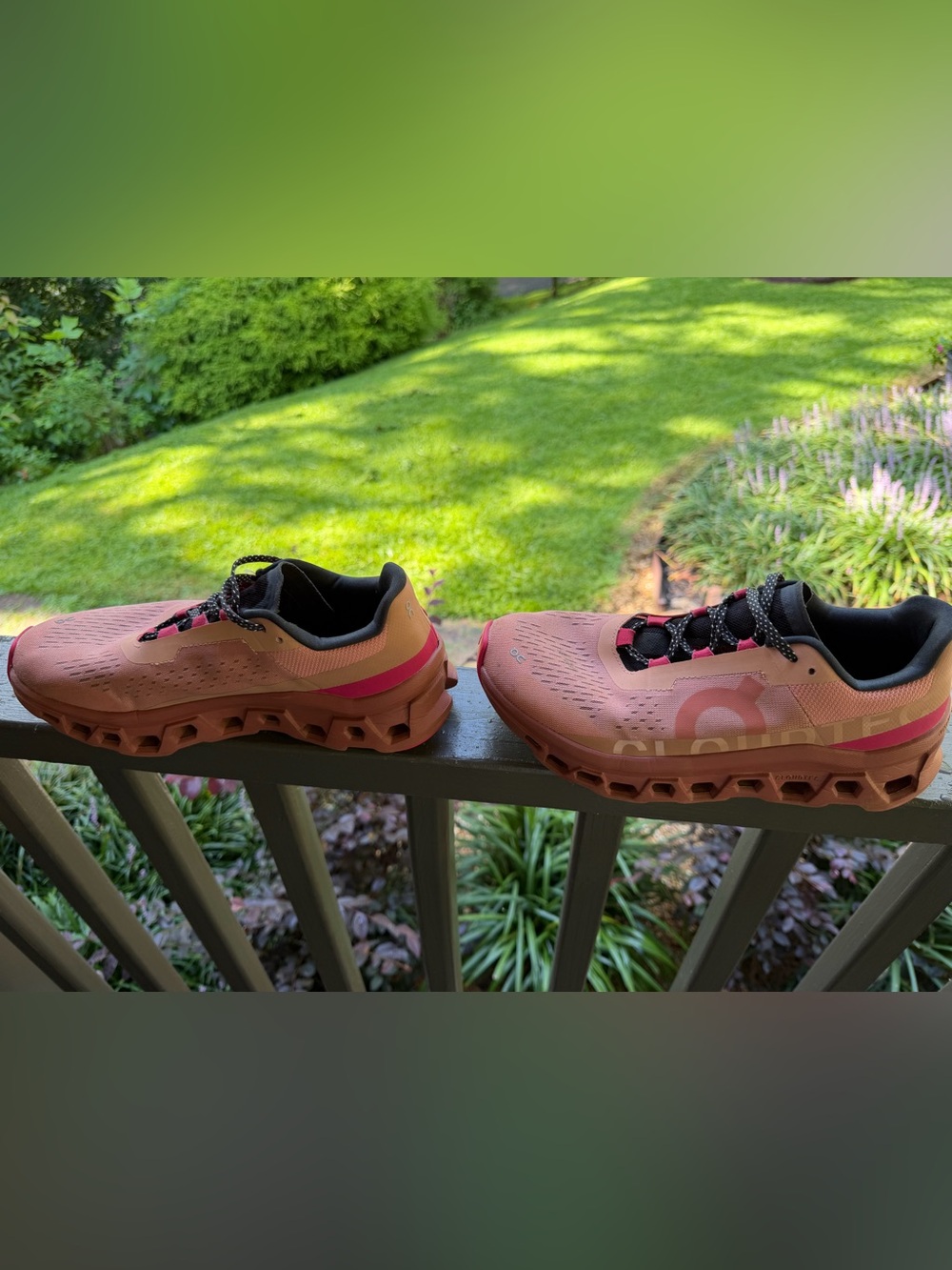On Running Cloudmonster Rose Pink Women's Athletic Shoes Size 9 - Picture 13 of 16